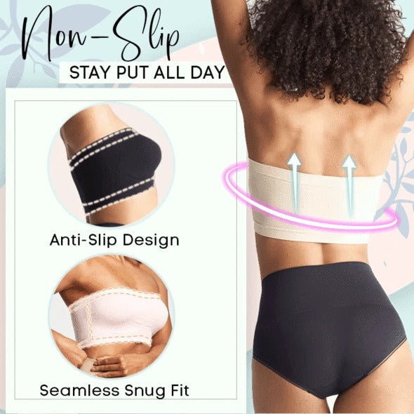 Supportive Seamless Bandeau Bra