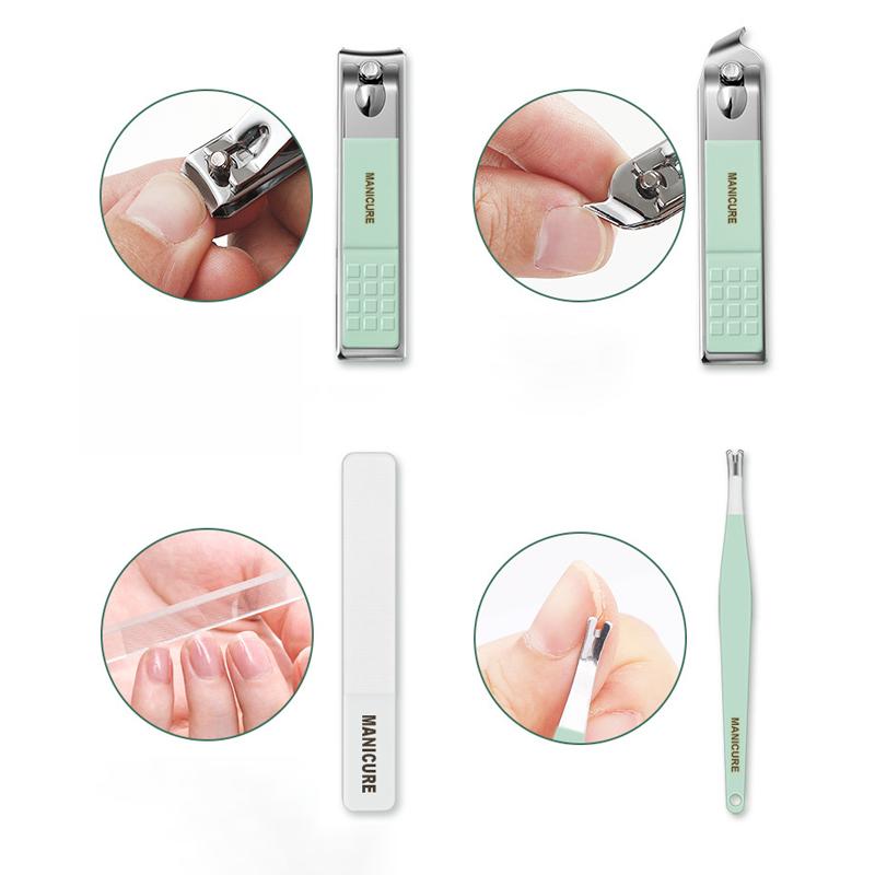 NAIL CLIPPERS PORTABLE SET (12/16PCS)