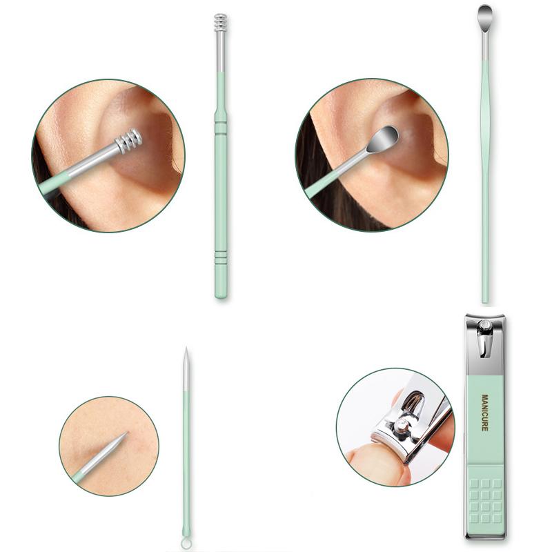 NAIL CLIPPERS PORTABLE SET (12/16PCS)