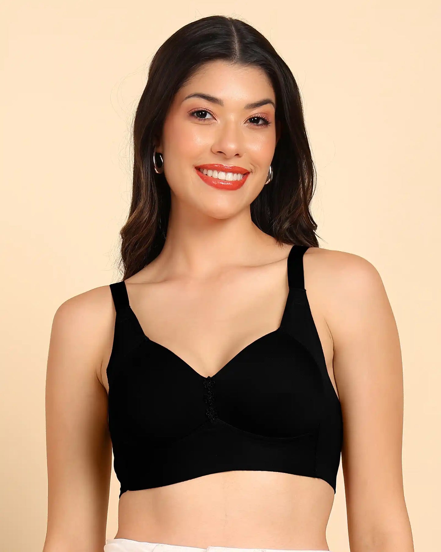 Fit Lightly Padded Cotton Bonded Seamless Minimiser ((TW-SB-9203)