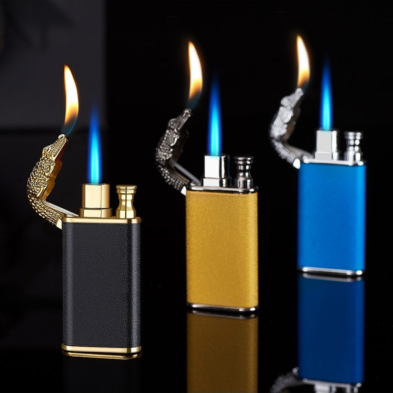 Cool Dual Flame Dragon Lighter