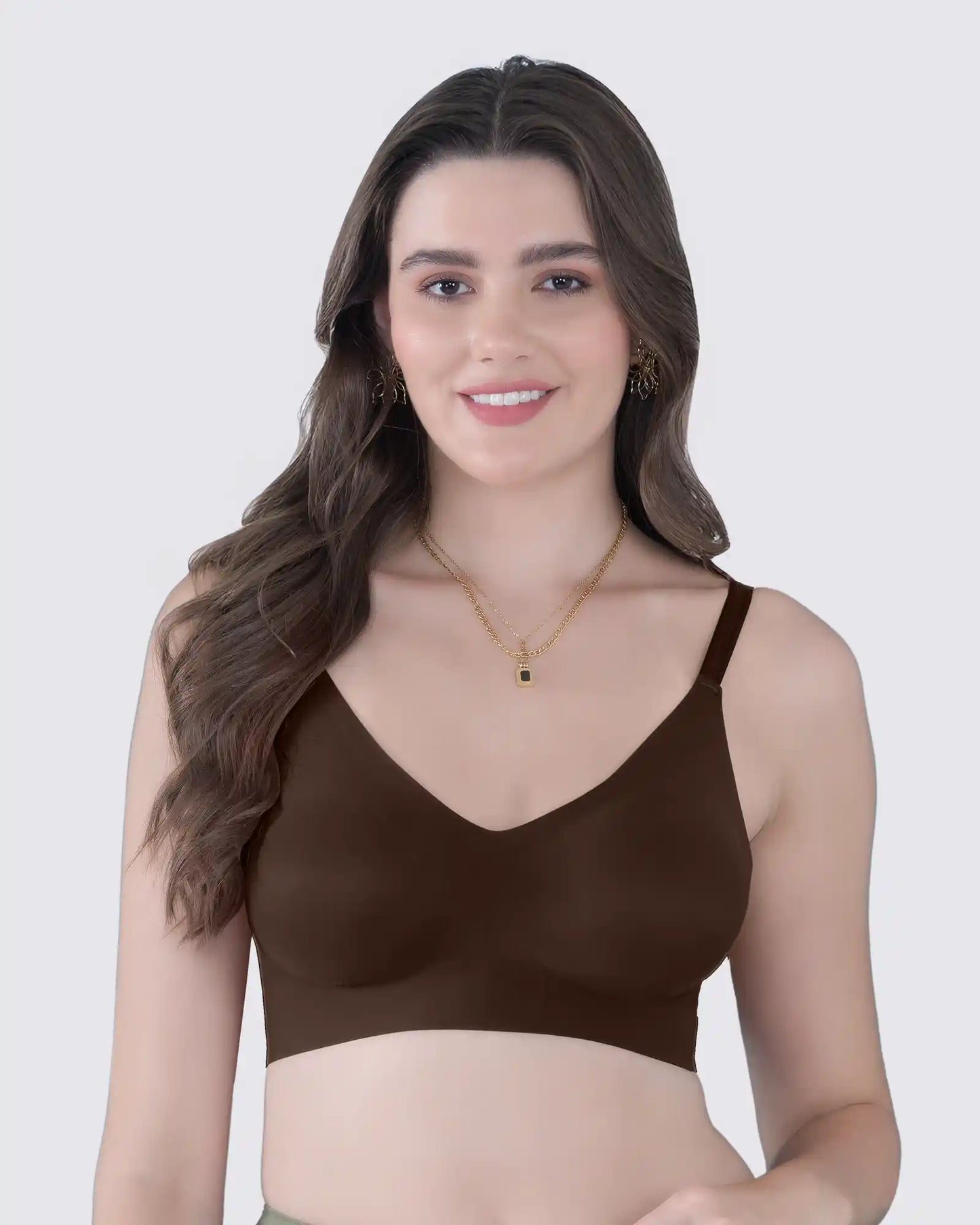 Fit :- No Show Seamless Padded Bra