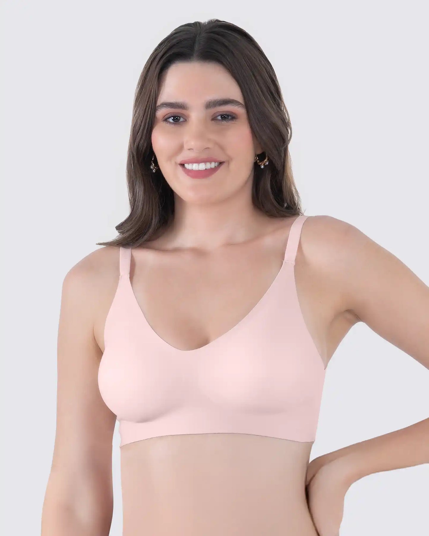 Fit :- No Show Seamless Padded Bra