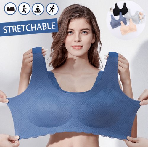 Plus Size Seamless Bra (Pack of 3)