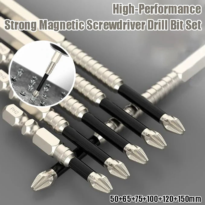 Strong Screw Drill Bit Set (Pack of 6)