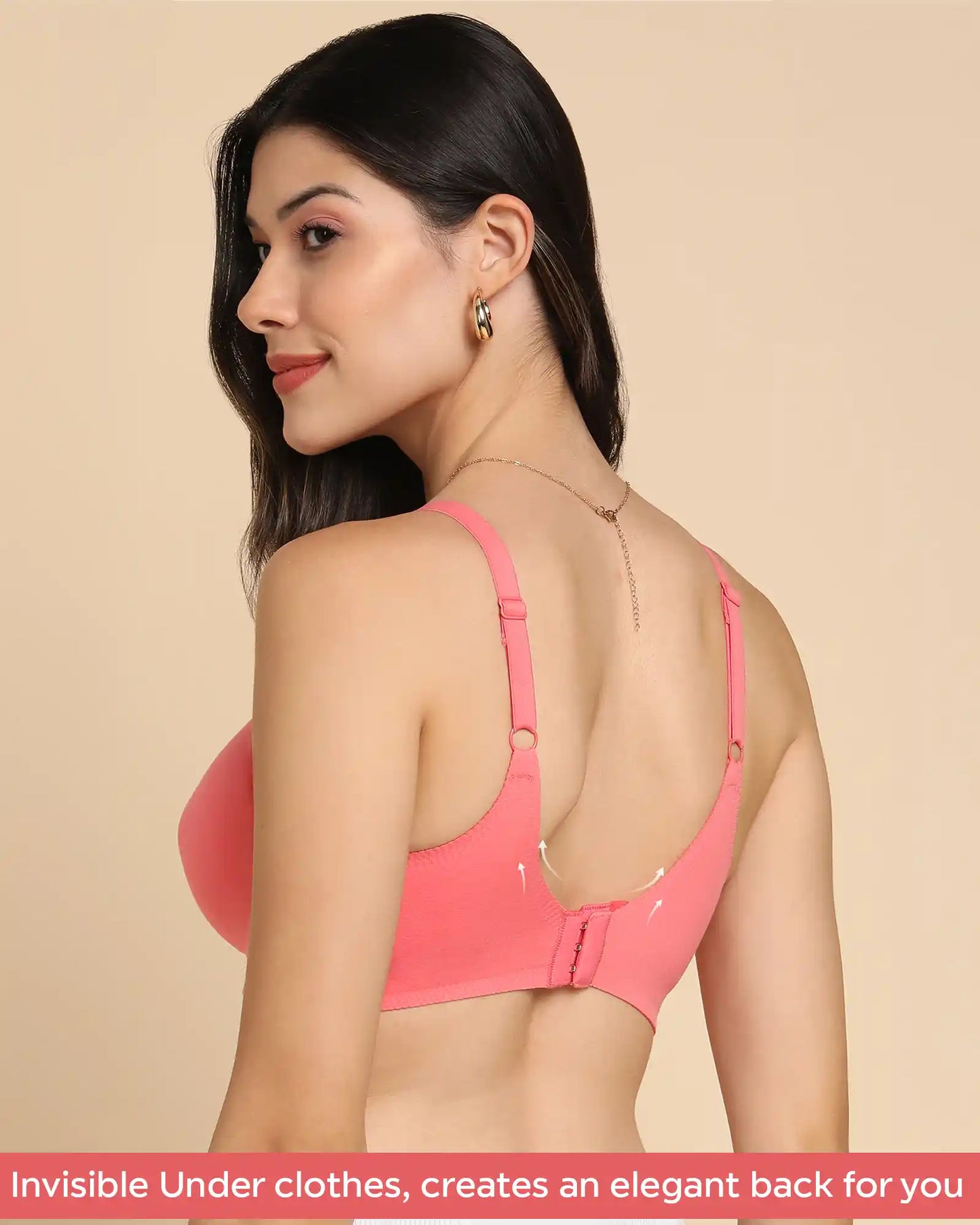 Fit Cotton fabric Lightly Padded Bra