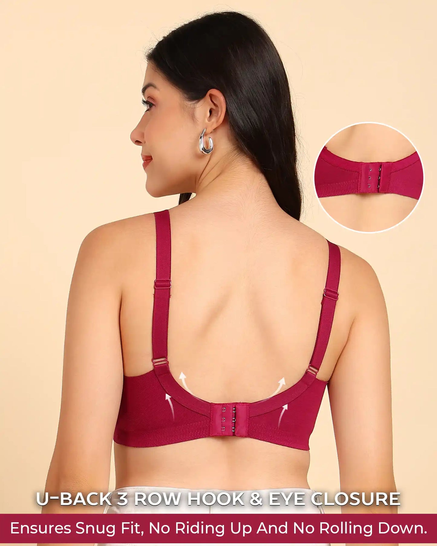 Fit Lightly Padded Cotton Bonded Seamless Minimiser ((TW-SB-9203)