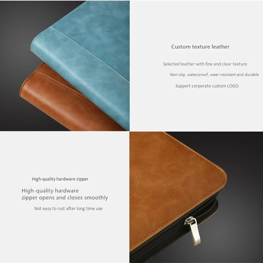 A4 MULTIPURPOSE ZIPPER LAPTOP & PHONE HOLDER BUSINESS FILE BAG