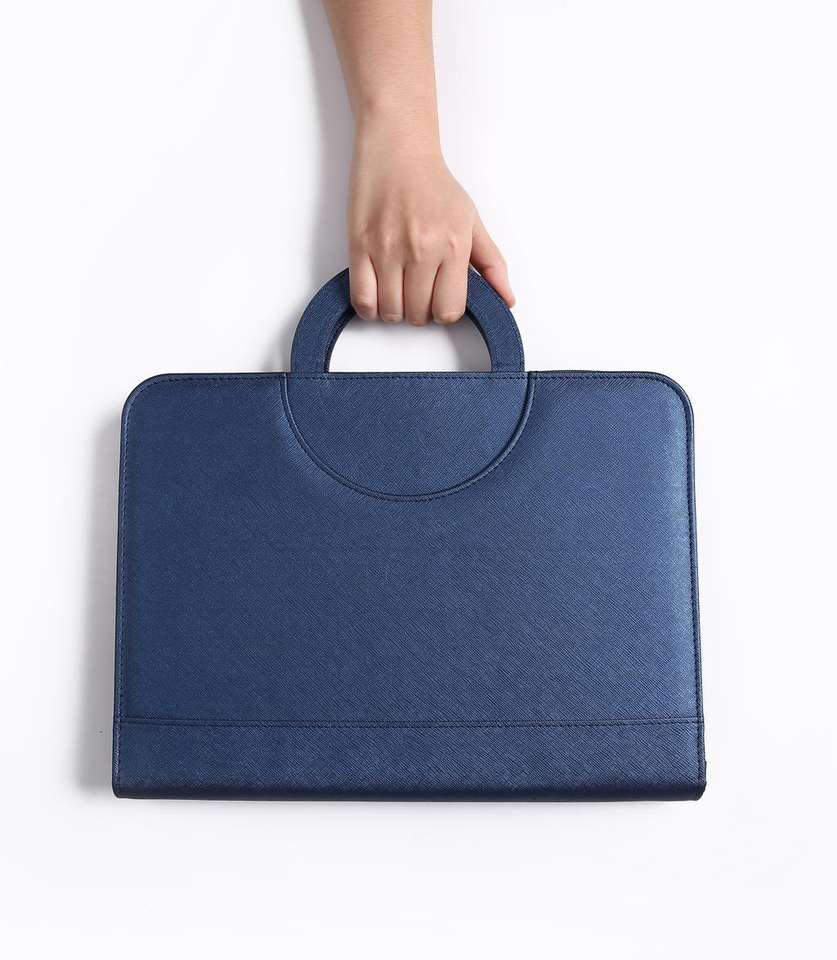 A4 MULTIPURPOSE ZIPPER LAPTOP & PHONE HOLDER BUSINESS FILE BAG