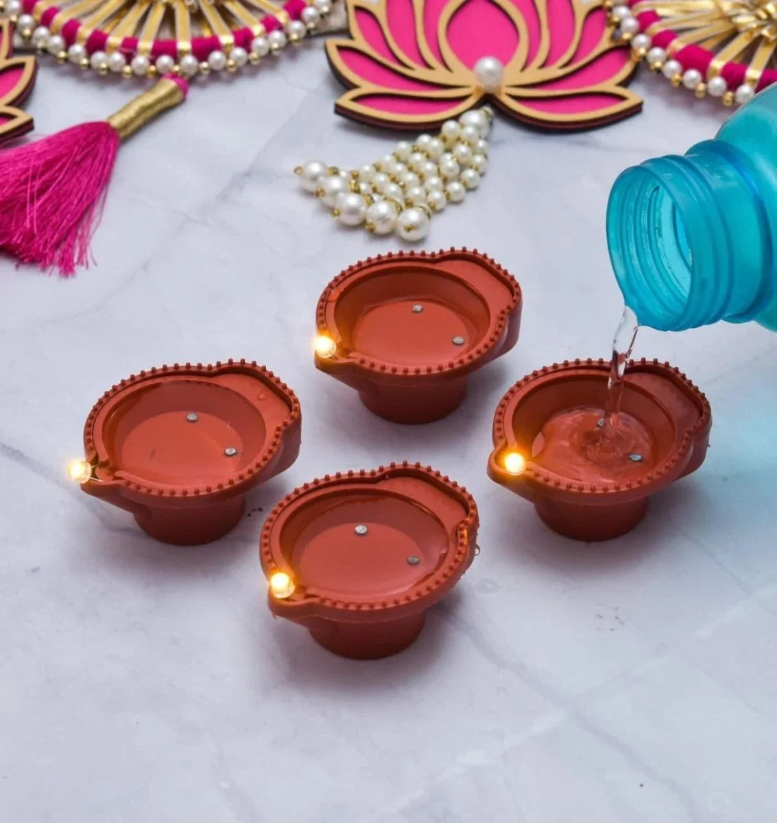 Smokeless Water Senor Diyas (RE-USABLE & LONG LASTING)