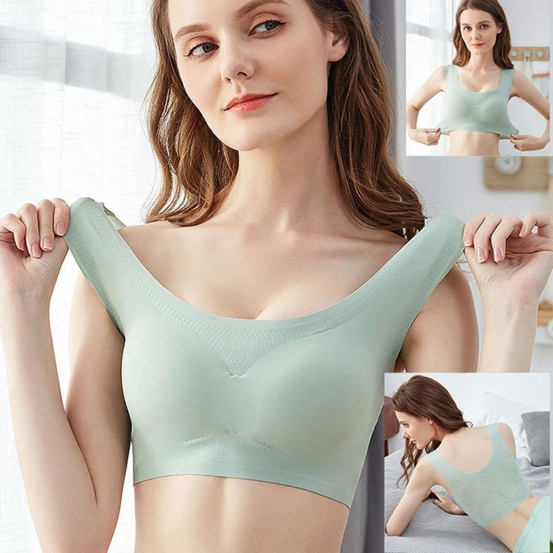 Oversized Ultra-Thin Ice Silk Bra