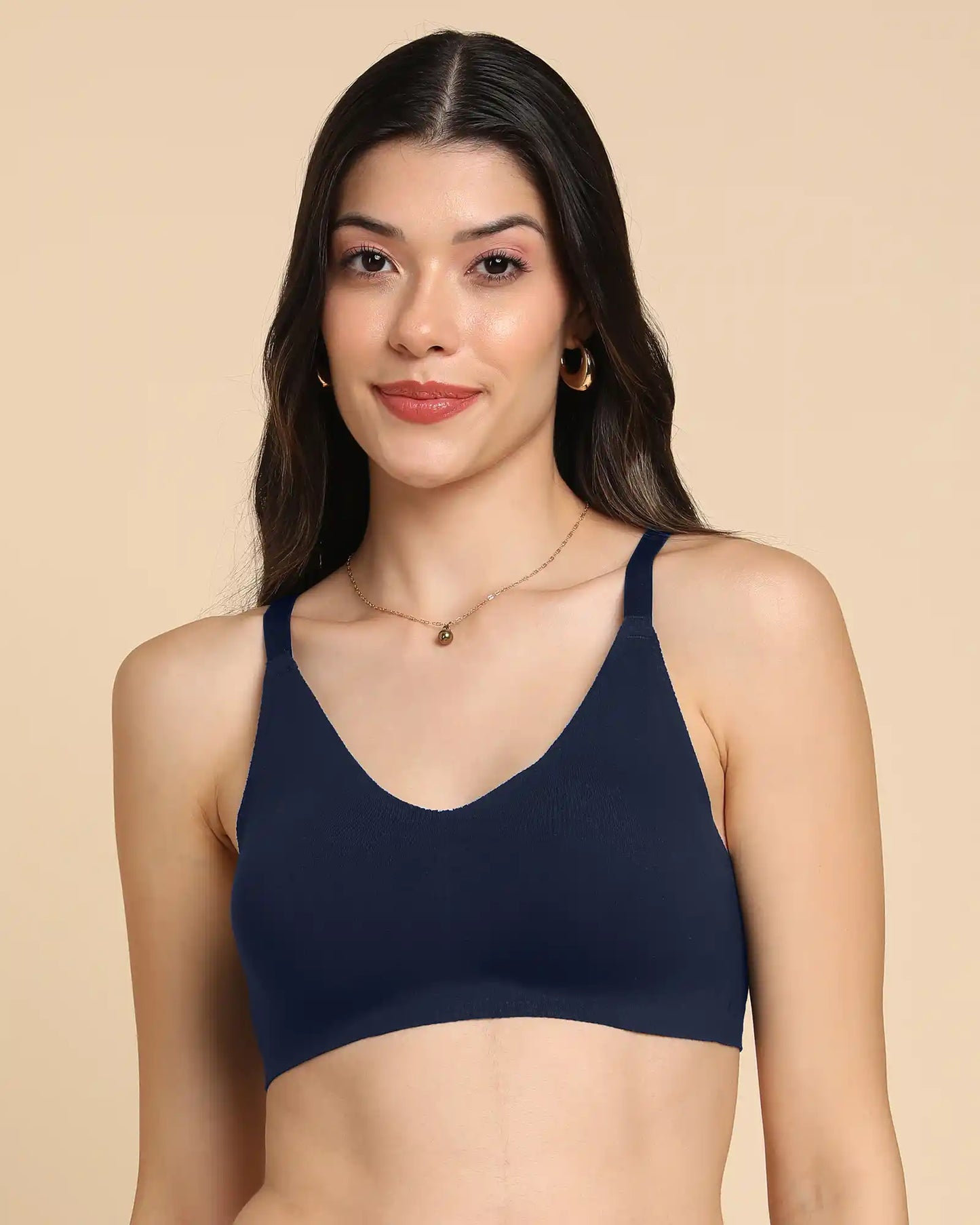 Fit Cotton Fabric Non-Padded Bra