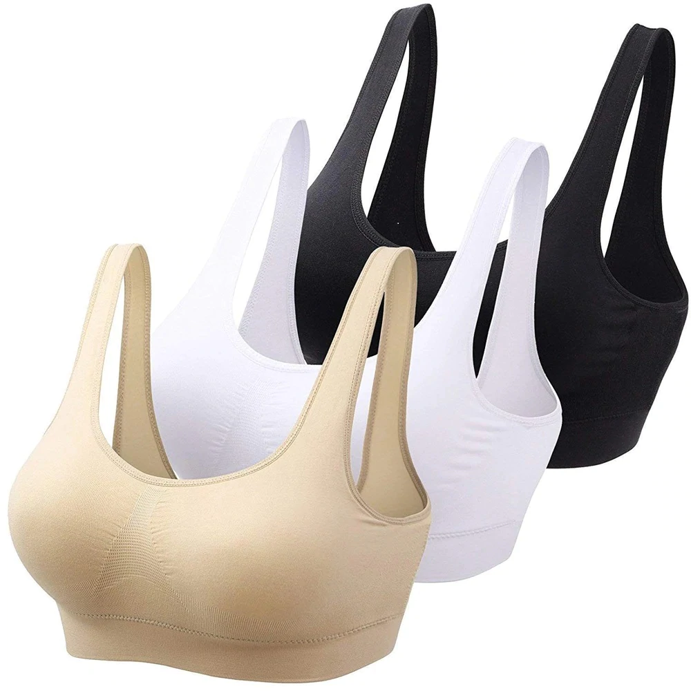 Pack Of 3 - Original Ultra Comfort Breathable, Seamless Air Bra
