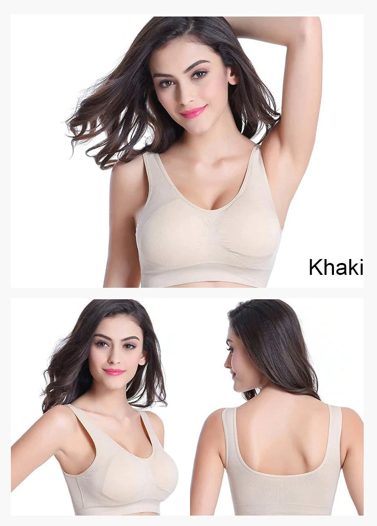 Pack Of 3 - Original Ultra Comfort Breathable, Seamless Air Bra