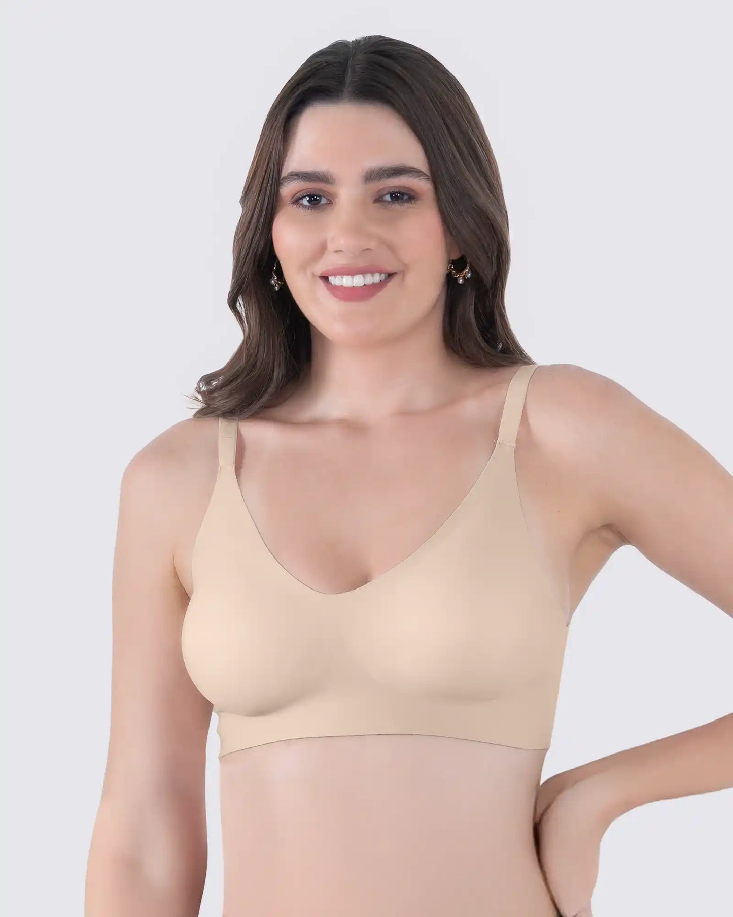 Fit :- No Show Seamless Padded Bra