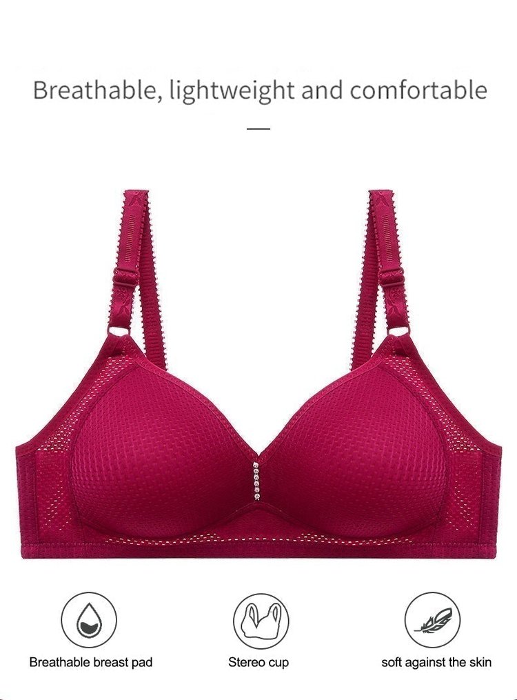 Plus size comfortable wireless bra（Big Sale 50% OFF）