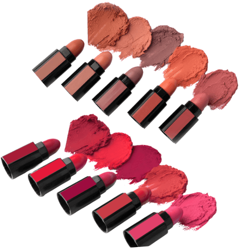 FAB 5+5 SHADES HUDABEAUTY POP-UP LIPSTICK