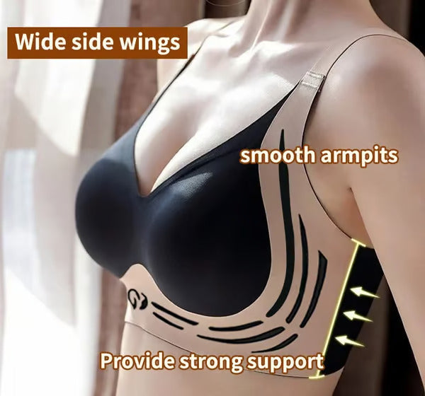 Pack of 4 - Anti Sagging Wireless Push-Up Bra