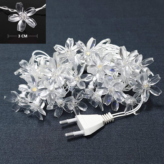 Yellow Silicon flower Decorative Lights, For Decoration