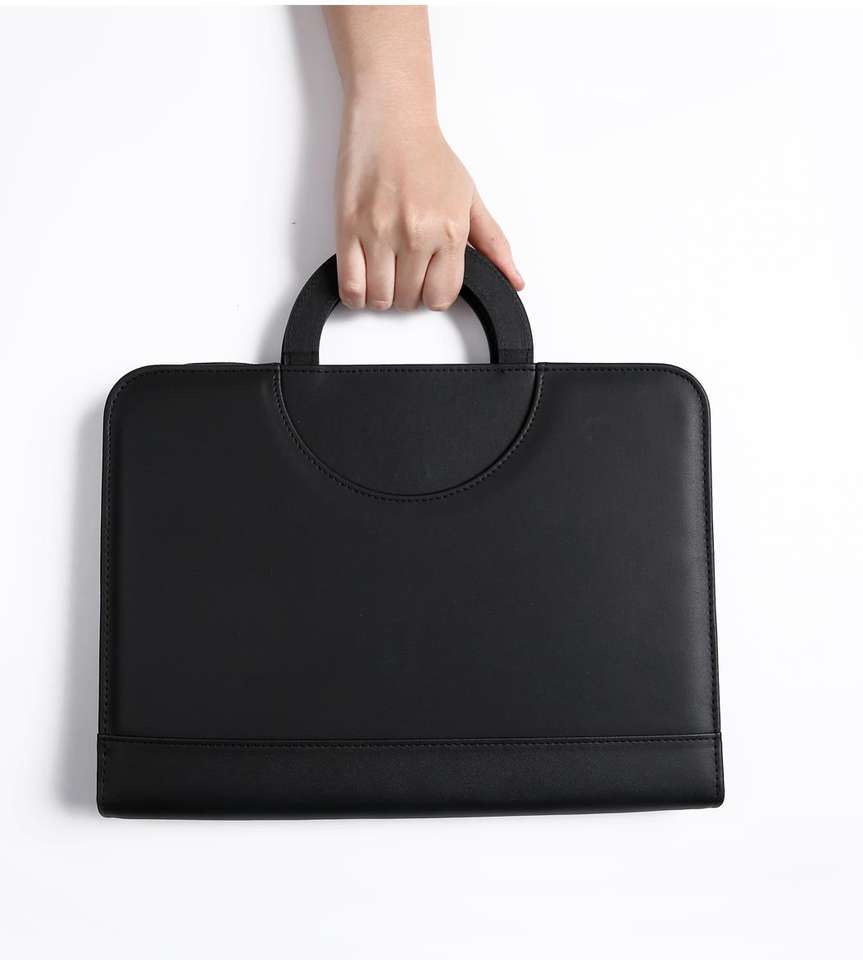A4 MULTIPURPOSE ZIPPER LAPTOP & PHONE HOLDER BUSINESS FILE BAG