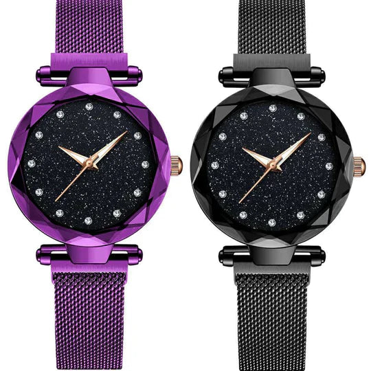 Combo of Women's Metal Watch and Bracelets(Buy One Get One Free)
