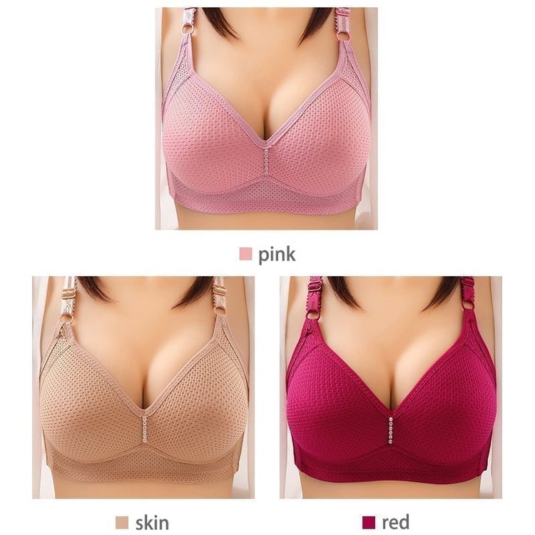 Plus size comfortable wireless bra（Big Sale 50% OFF）