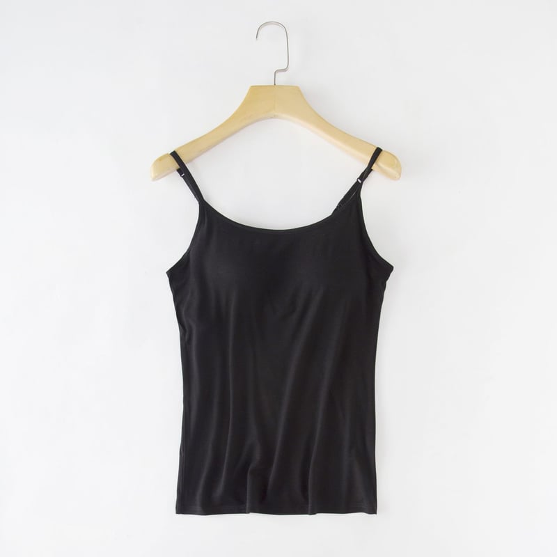 🔥Last Day - Tank With Built-In Bra ( Pack Of 3)