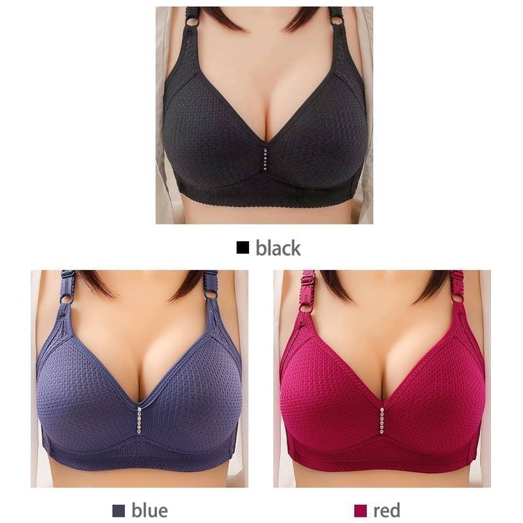 Plus size comfortable wireless bra（Big Sale 50% OFF）