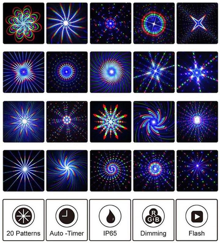 Star Shower Laser Light - BIG FESTIVAL OFFER