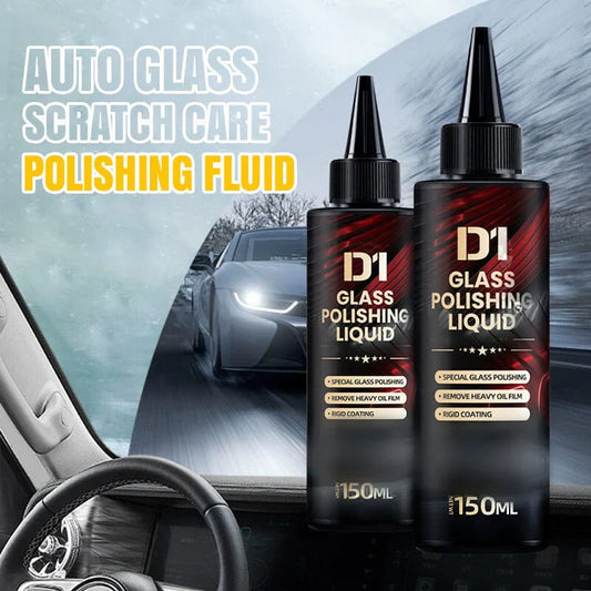 🔥Hot Sale 49% Off🔥Auto Glass Scratch Care Polishing Fluid🚗 (Pack of 2)
